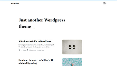 Wordsmith Wordpress Theme
